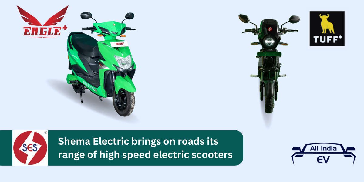 Shema Electric brings on roads its range of high-speed electric scooters