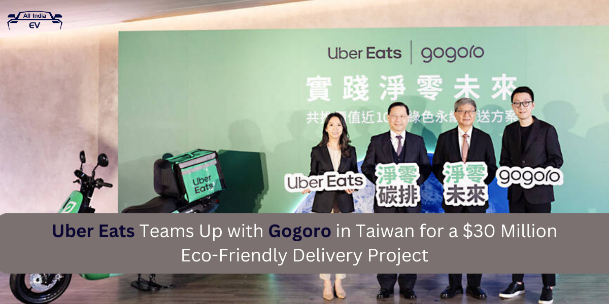 Uber Eats Teams Up with Gogoro in Taiwan for a $30 Million Eco-Friendly Delivery Project