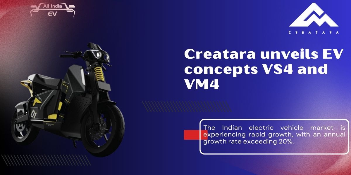 Creatara lauches EV concepts VS4 and VM4