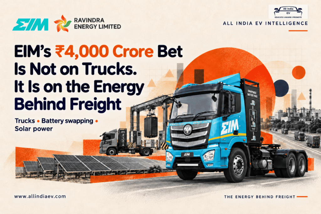 EIM's ₹4,000 Crore Bet Is Not on Trucks. It Is on the Energy Behind Freight