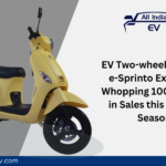 EV Two-wheeler Brand e-Sprinto Expects a Whopping 100% Surge in Sales this Festive Season