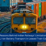 Reasons Behind Indian Railways' Limitations on Lithium and Li-ion Battery Transport in Leased Train Compartments