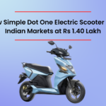 New Simple Dot One Electric Scooter Hits Indian Markets at Rs 1.40 Lakh