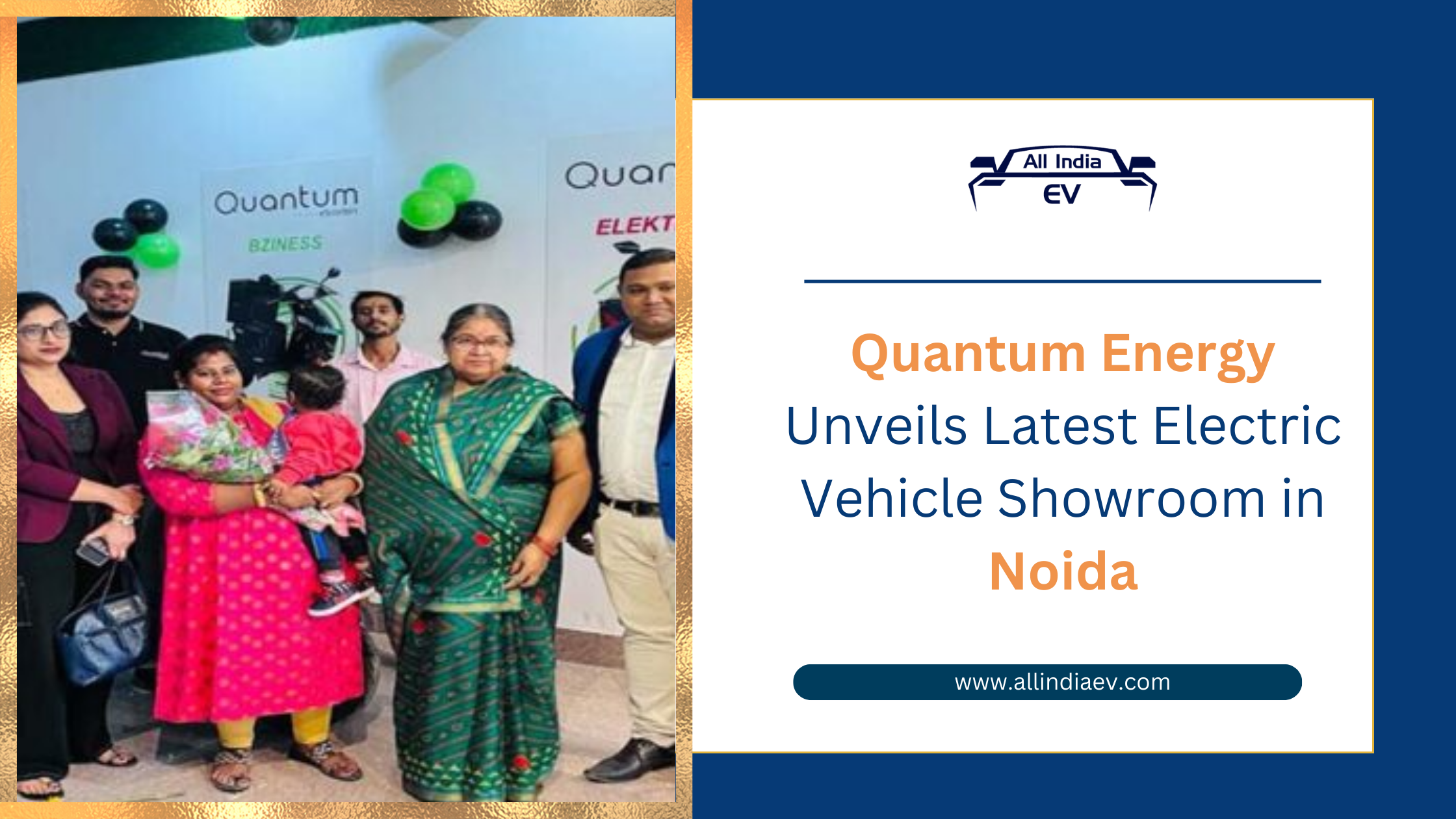 Quantum Energy Unveils Latest Electric Vehicle Showroom in Noida