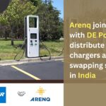 Arenq and DE Power collaborate to provide EV charging stations and chargers in India