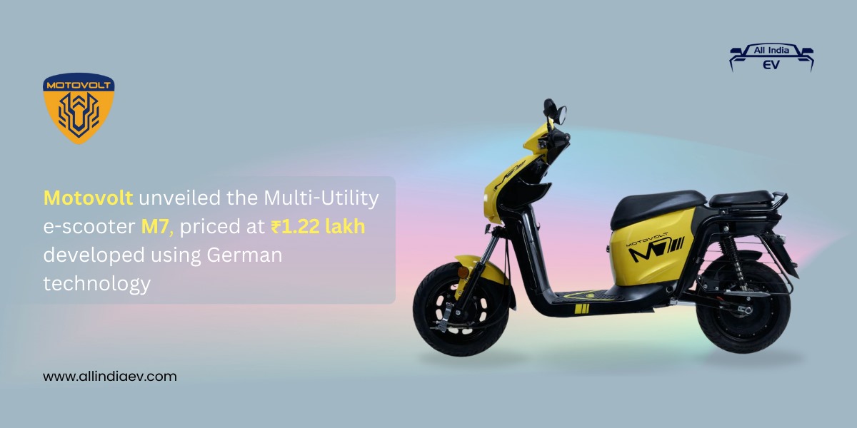 Motovolt M7: A versatile e-scooter with German tech