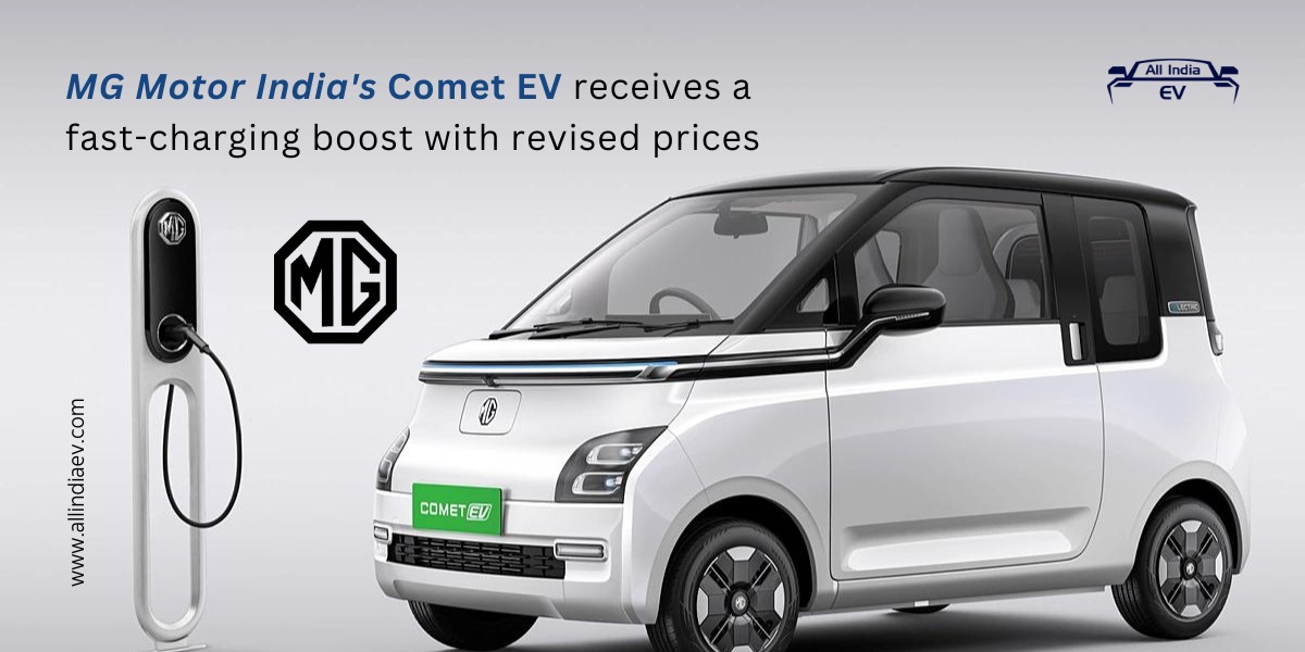 MG Comet EV Launches Fast-Charge Models at New Prices