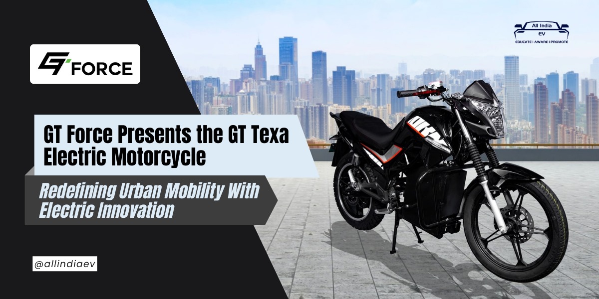 GT Force Launches GT Texa Electric Motorcycle