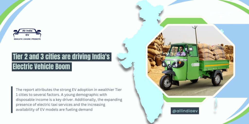 Growth of Electric Vehicles in Tire 2 & Tire 3 cities