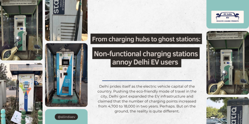 Delhi EV Ambitions: Hampered by Charging Challenges