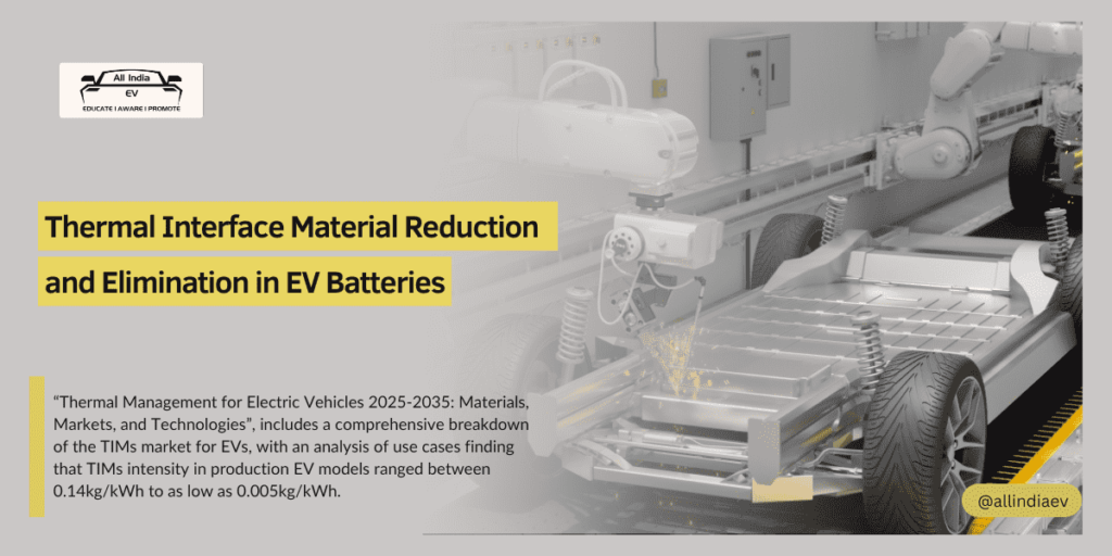 Thermal Efficiency Boost: Eliminating TIMs in EV Batteries