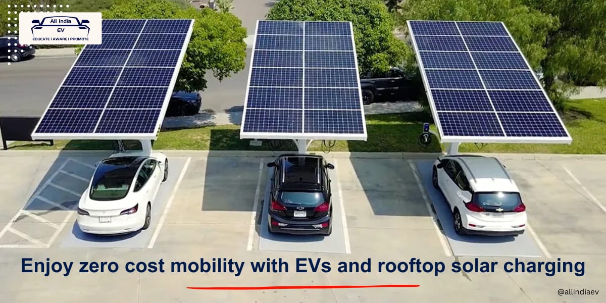 Solar-Powered Electric Vehicles in India: Drive free and Green