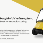Kinetic - Lamborghini JV Seeks Middle East Production Hub
