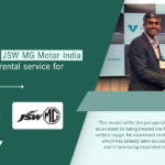 Vidyut and JSW MG Motor Launch Battery Rental