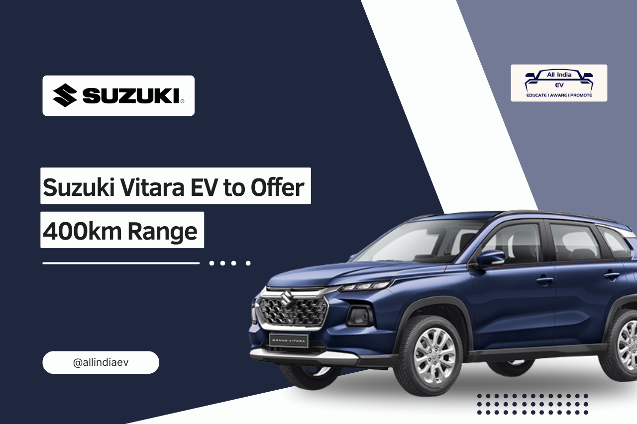 Suzuki Vitara EV: 400km Range, 2025 India Launch
