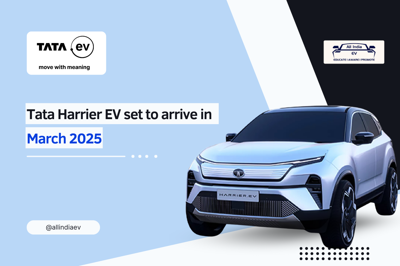 Tata Harrier EV Set to Launch by March 2025: A New Era of Electric SUVs