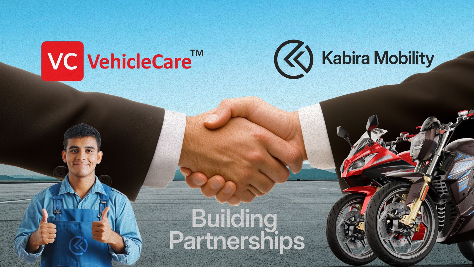 Kabira Mobility Launches KM Care Program Across 500+ Service Centers in Partnership with Vehicle Care

India 29th November 2024- Kabira Mobility, India's leading electric two-wheeler manufacturer, today announced the launch of KM Care, a comprehensive after-sales service program, in strategic partnership with VehicleCare. This initiative will be implemented across Kabira Mobility's expanded network of 500+ service centers nationwide, marking a significant enhancement in the company's after-sales service capabilities.
The KM Care program introduces three distinctive service packages - KM Care Essential, KM Care Plus, and KM Care Max - designed to provide hassle-free maintenance solutions for Kabira Mobility's growing customer base. Each package offers unique benefits tailored to different customer needs, including cashless servicing, 24x7 roadside assistance, and premium maintenance services.

Key Features of KM Care Program:

1.Comprehensive Coverage: 
Valid for 12 months or 10,000 kilometers
Includes periodic maintenance services
Cashless servicing facility
24x7 roadside assistance support

2.Value-Added Benefits: 
Additional 5% discount on genuine spare parts
Complimentary washing with every service
Priority handling at service centers
Extended warranty options

3.Technical Excellence: 
VehicleCare-certified service centers
Factory-trained technicians
State-of-the-art diagnostic tools
Genuine spare parts availability

Jaibir Siwach, CEO of Kabira Mobility, commented on this strategic initiative: "The launch of KM Care, powered by our partnership with Vehicle Care, represents our commitment to elevating the after-sales service experience for our customers. By combining our expanded service network with Vehicle Care's expertise, we're setting new benchmarks in the electric two-wheeler service industry. This program ensures that our customers receive top-notch service support throughout their ownership journey."

The partnership with Vehicle Care brings additional technological advantages to Kabira Mobility's service network, including advanced diagnostics capabilities and enhanced service efficiency. The collaboration aims to deliver a 60-minute turnaround time for regular maintenance services, setting new standards in the electric two-wheeler segment.

For more information about KM Care service packages and to locate the nearest service center, please visit www.kabiramobility.com/kmcare.

About Kabira Mobility: Founded in 2017 in Goa, India, Kabira Mobility is a pioneering electric vehicle manufacturer specializing in high-performance electric two-wheelers. The company's product range includes the KM3000, KM4000, and KM5000 electric motorcycles, alongside the Intercity 350 family scooter and Hermes 75 delivery scooter.
About Vehicle Care: Vehicle Care is a leading automotive service solutions provider, known for its technology-driven approach to vehicle maintenance and customer service. With expertise in electric vehicle servicing and a strong network of top-notch service centers, Vehicle Care is at the forefront of revolutionizing the automotive service industry in India.