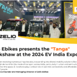 Zelio Ebikes Launches Tanga E-Rickshaw at EV India Expo 2024