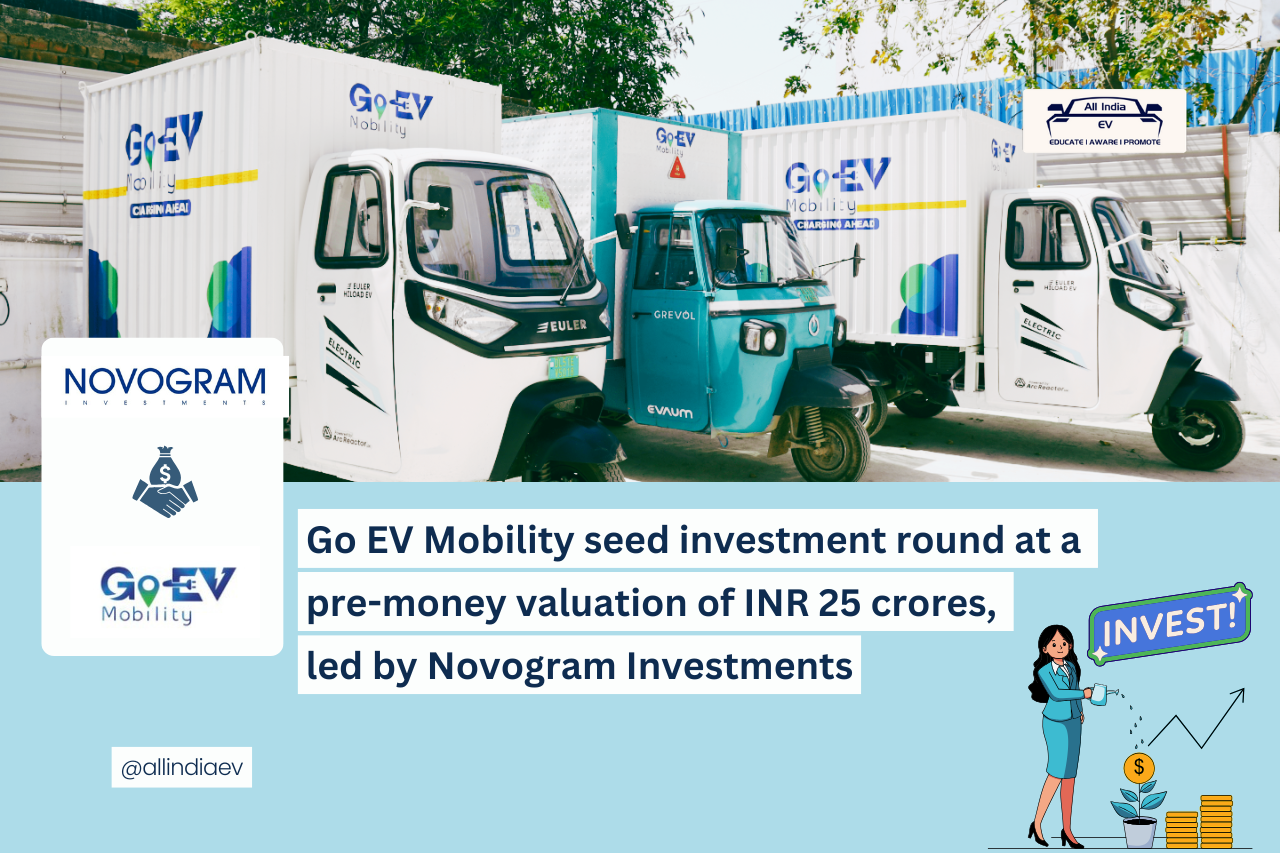 Go EV Mobility Secures Significant Seed Funding