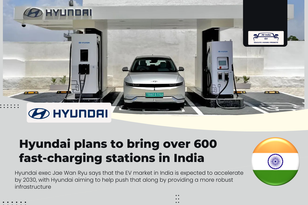 Hyundai Powers Up India's EV Future with 600-Station Charging Network