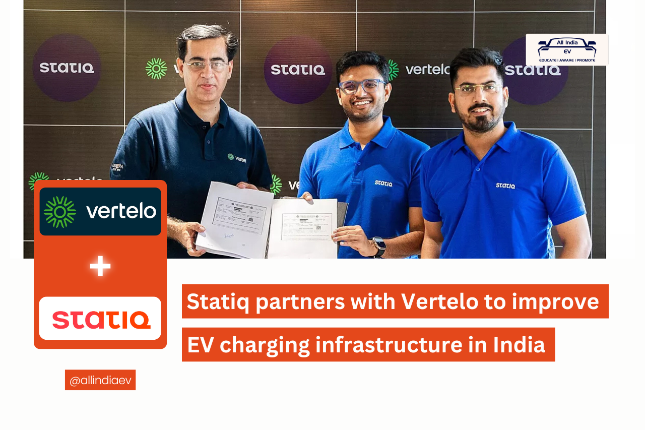 Statiq and Vertelo Join Forces to Accelerate India's EV Charging Infrastructure