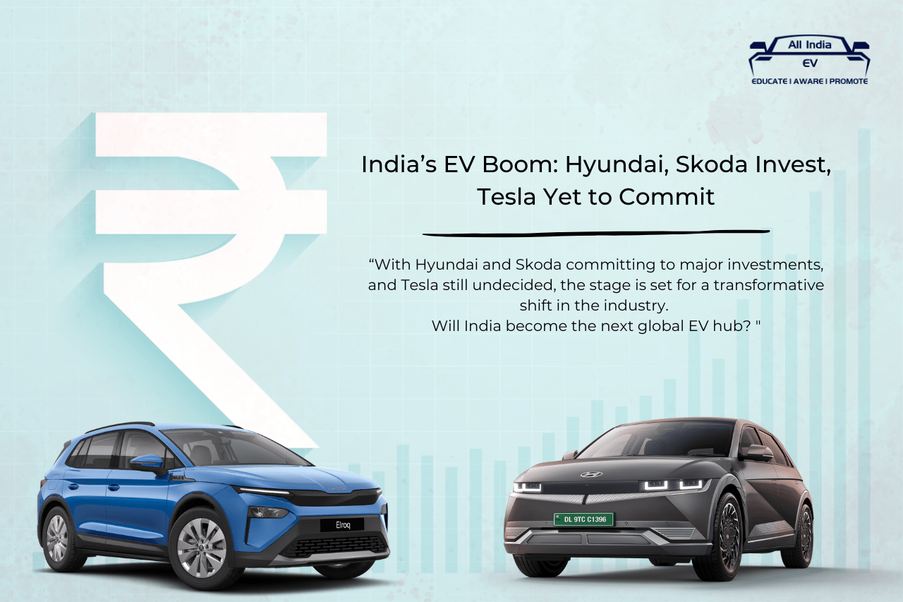 Hyundai, Skoda to Invest in Indian ev market