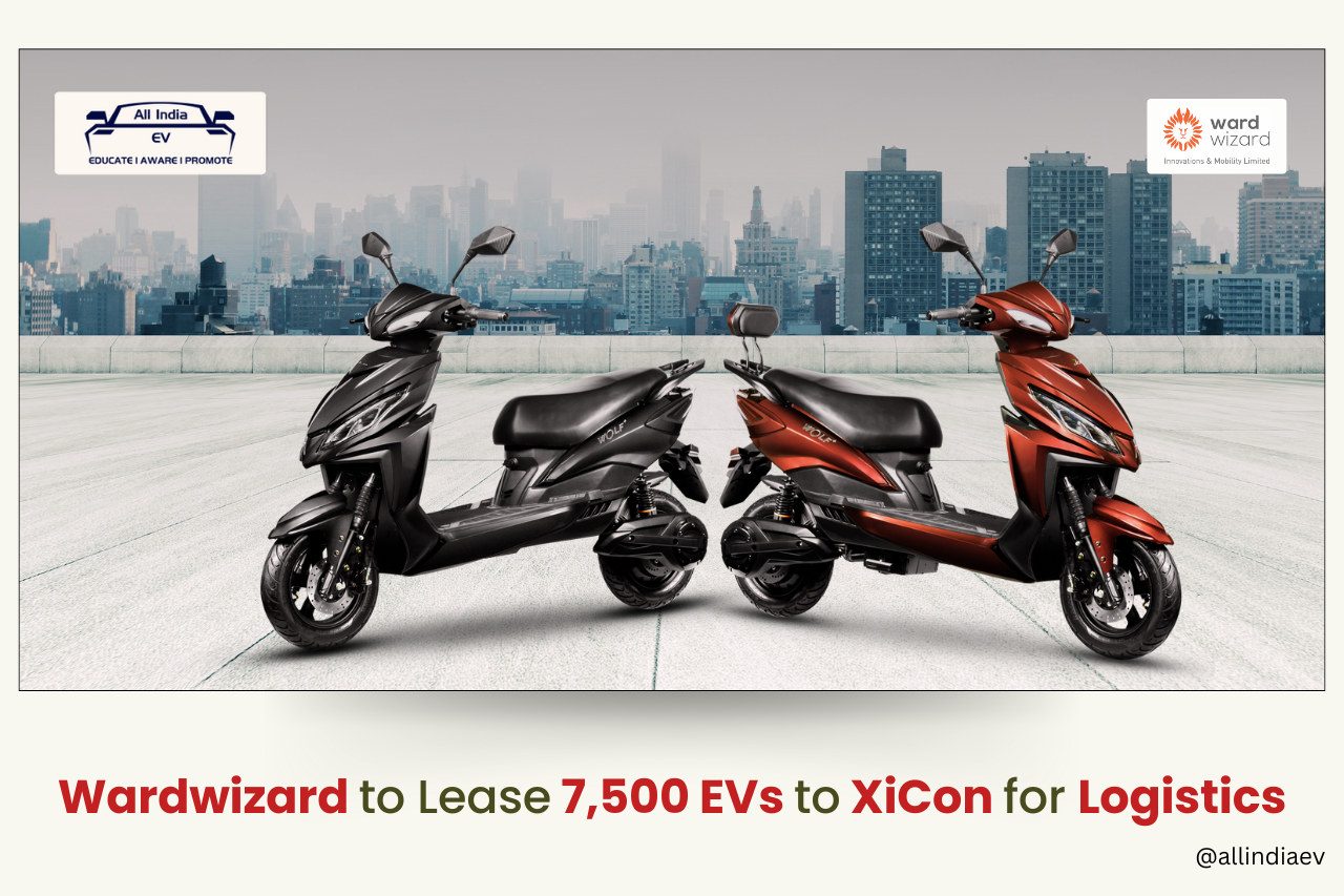 Wardwizard Innovations & Mobility Limited Signs MoU with XiCon International for Leasing 7,500 Electric Scooters