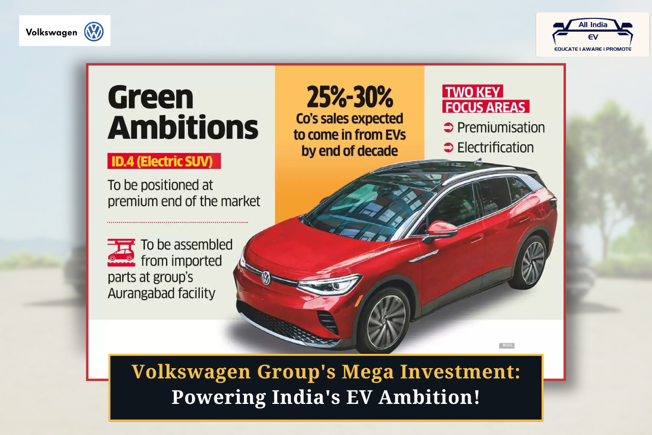 Volkswagen Group Greenlights Billion Investment for India-Made EVs and Hybrids