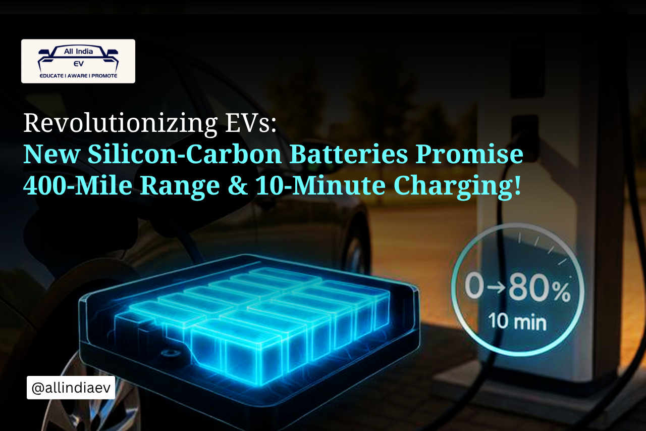 Silicon-carbon batteries