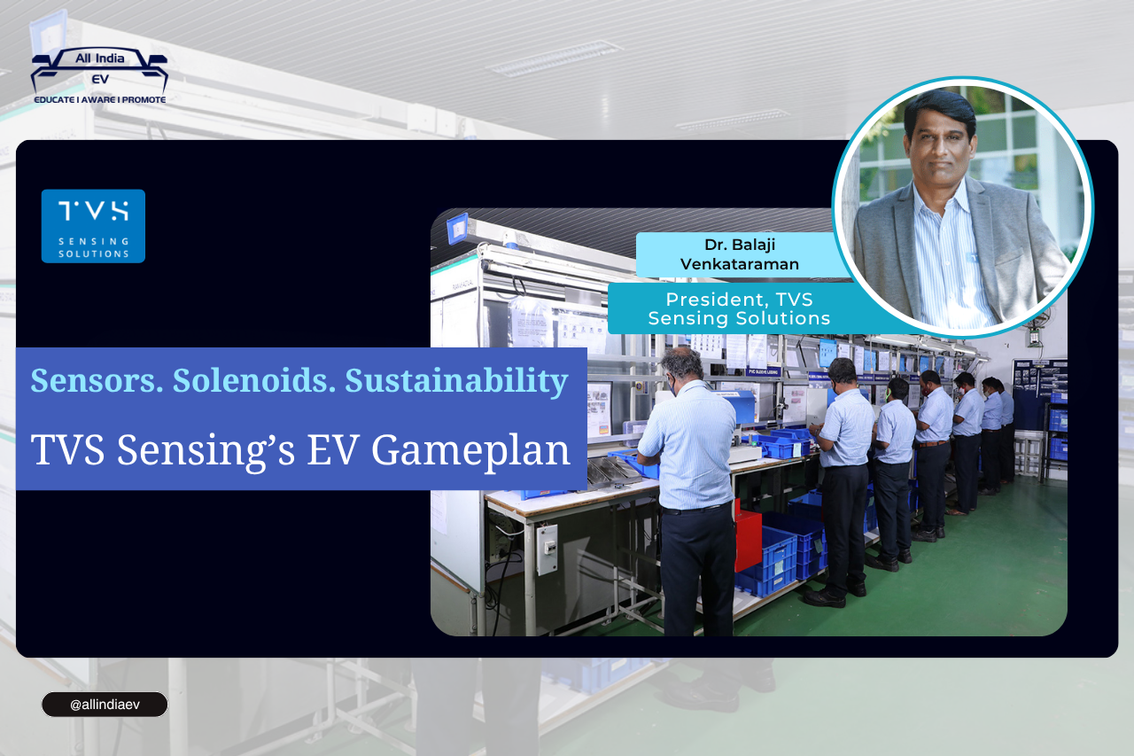 TVS Sensing Solutions Redefining Sensor Technology for Electric Vehicles