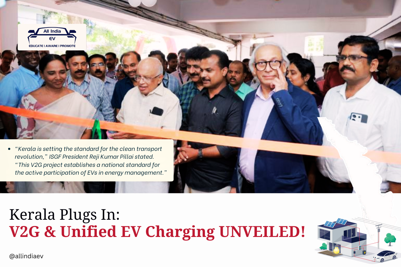 Kerala Launches V2G Tech