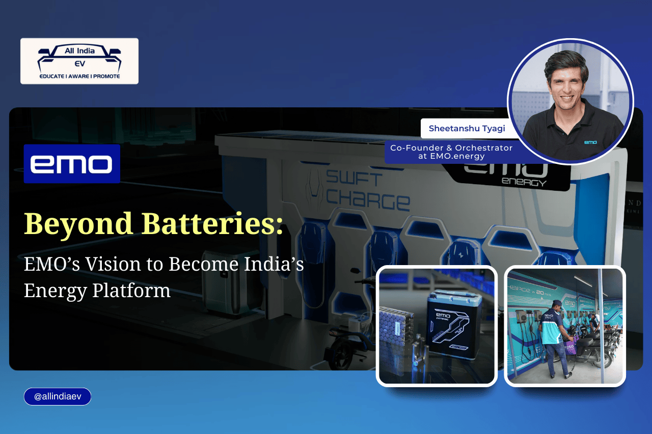 Beyond Batteries: EMO Energy Vision to Become India’s Energy Platform Player