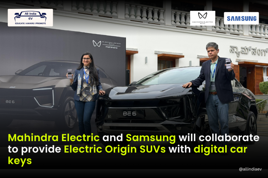 Samsung & Mahindra Electric Partner