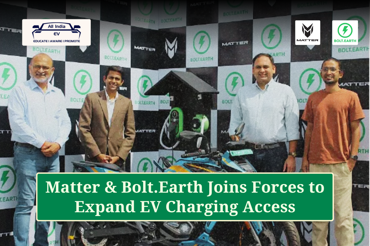 MATTER partners with Bolt.Earth