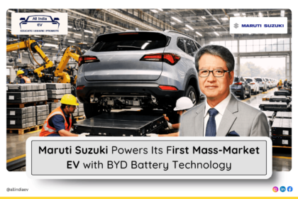 Maruti Suzuki relies on BYD technology for its first mass market EV