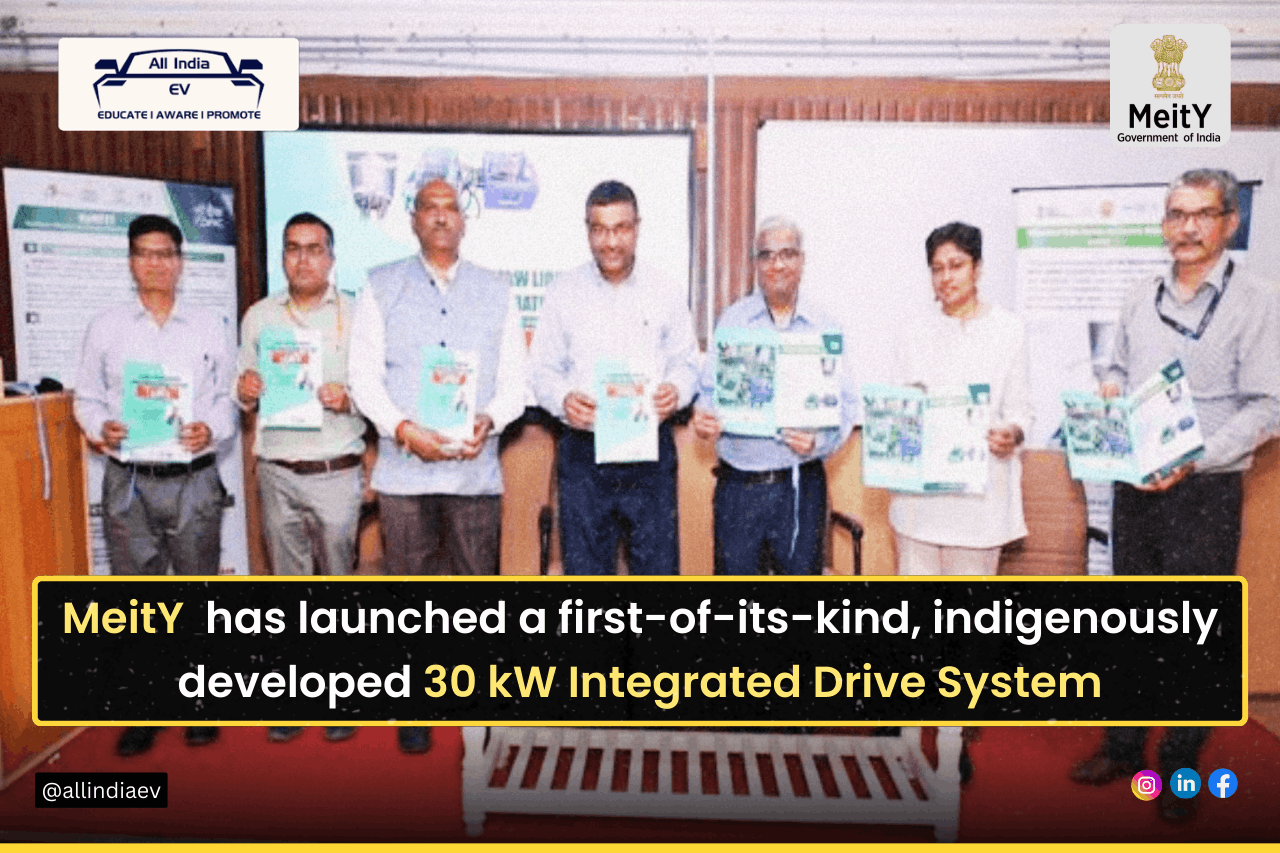 MeitY launches indigenous integrated drive system to boost EV adoption
