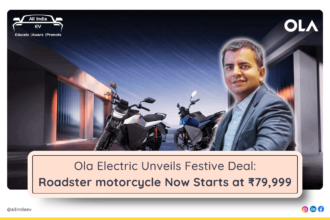 Ola Electric cuts Roadster motorcycle pricing to ₹79,999