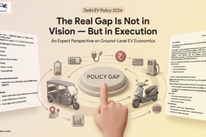 Delhi EV Policy 2026: The Real Gap Is Not in Vision, But in Making EVs Work on the Ground
