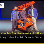 India's longest range electric scooter: Simple Ultra launched with 400 km range!