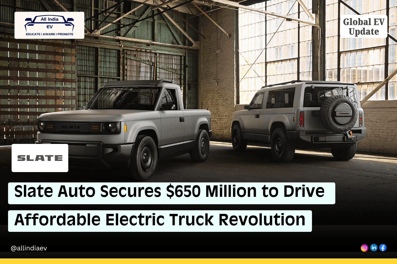 Slate Auto secures $650 million in funding to launch affordable electric trucks
