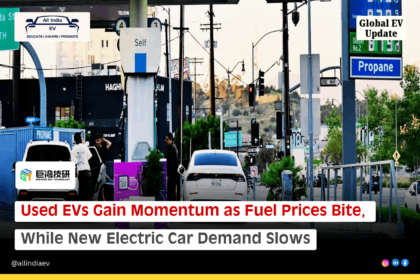 Used EV sales charge up on high gas prices, even as new EV demand declines