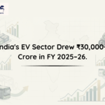 Indian EV Market Investment in FY 2025-26. India's EV Sector Drew ₹30,000+ Crore in FY 2025–26. Here Is Where the Money Actually Went.