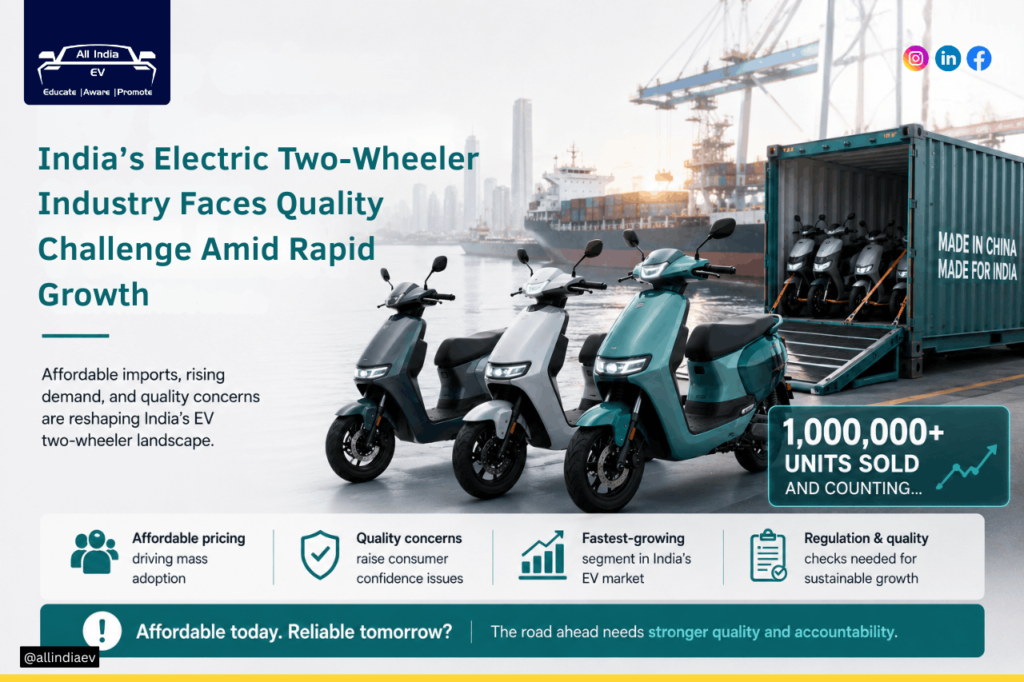 Cheap Chinese EV scooters quietly become a million-unit headache for India's e2W industry