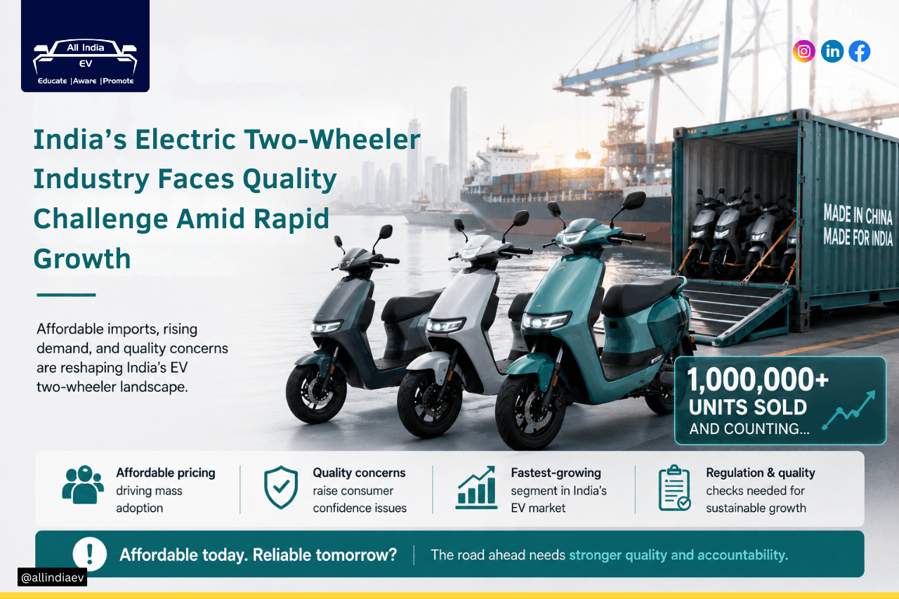 Cheap Chinese EV scooters quietly become a million-unit headache for India's e2W industry
