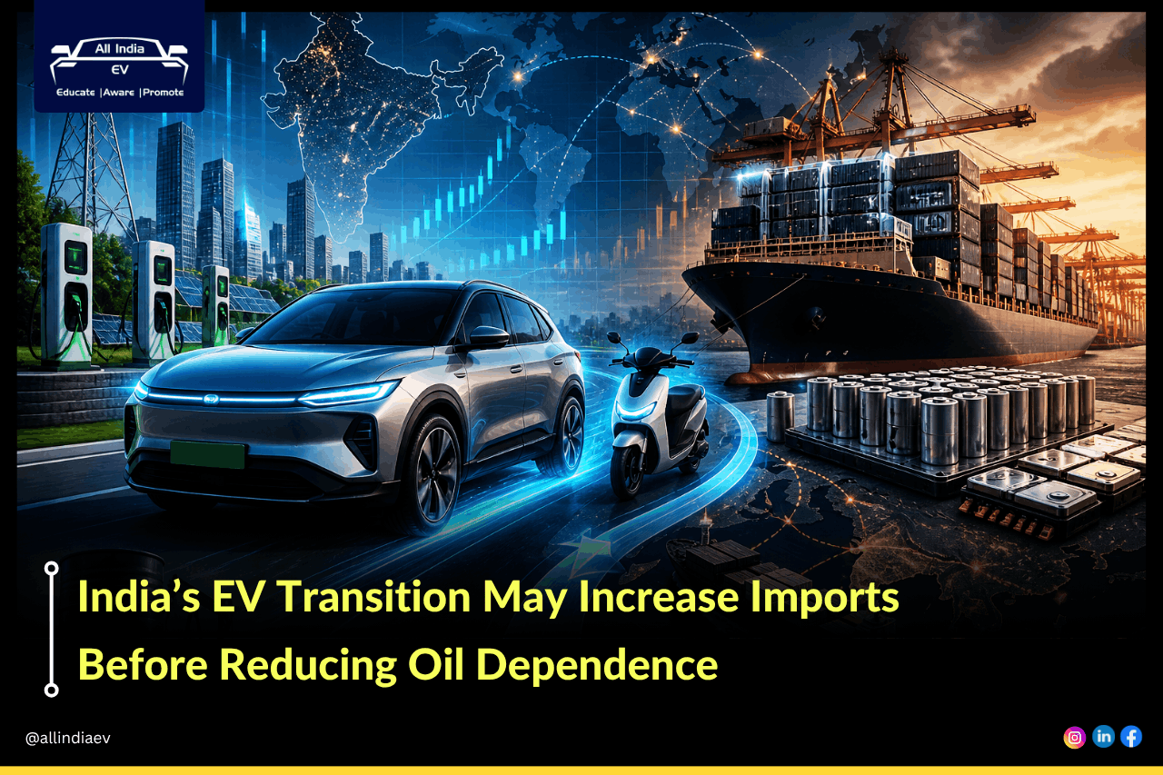 EV push could raise import bill faster than it cuts crude oil dependence initially