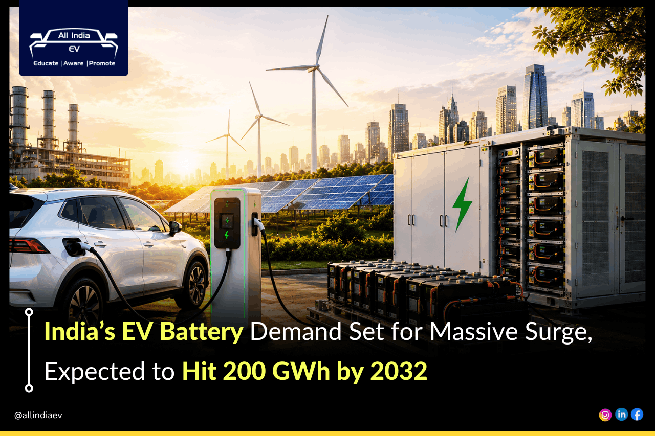 India's EV battery demand to grow 10 times to 200 GWh by 2032: IESA