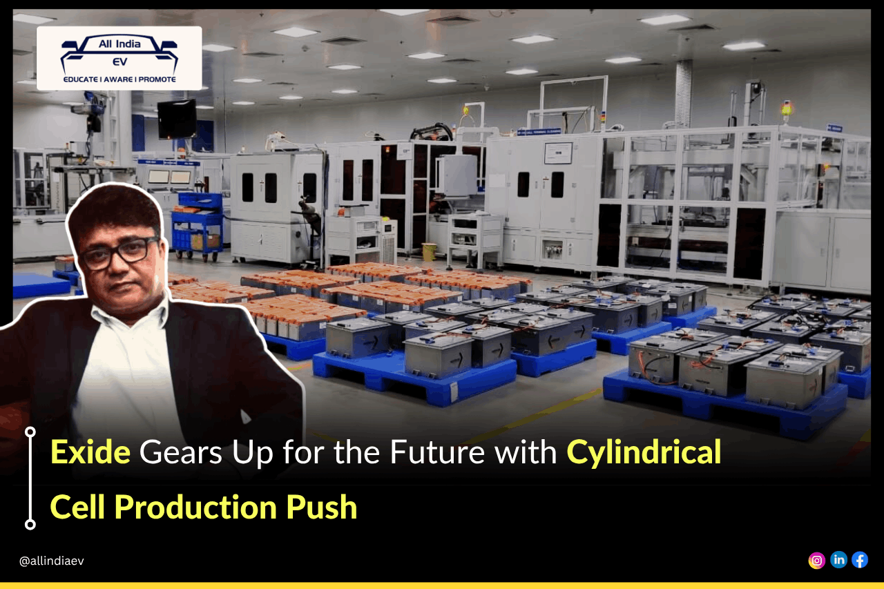 Exide’s Cylindrical Cell Lines to Start Customer Sample Deliveries by Q1FY27