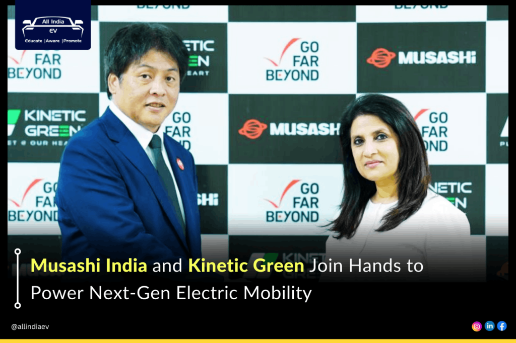 Musashi India signs LOI with Kinetic Green for 2W EV powertrain supply