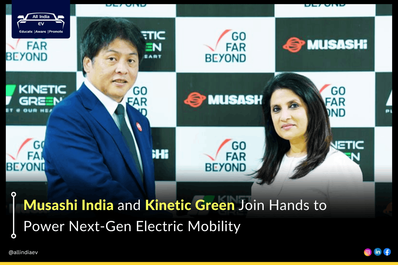 Musashi India signs LOI with Kinetic Green for 2W EV powertrain supply