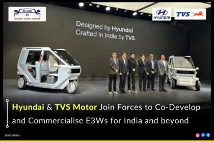 Hyundai Motor and TVS Motor Formalize Partnership to Drive Electric Three-Wheeler Commercialization in India]